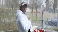 Black Meaty Granny Blow Job In Public Black