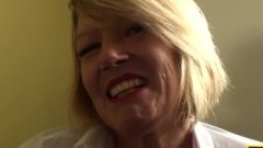 Busty English GILF Fuckfingering Herself