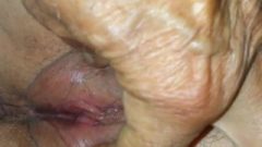 65 Year-Old Granny’s Pussy Closeup