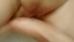 Fingering Granny’s Squirting Vagina