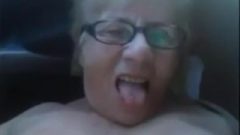 Chubby Grandma Arousing Masturbates Fanny For Pension