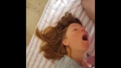 Chubby Wife Pawg Smashed , Moaning With Her Toy Then Facial