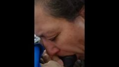 Horny For Tool Granny Sucking Dick Big Black Cock Till Sperm Filled My Mouth